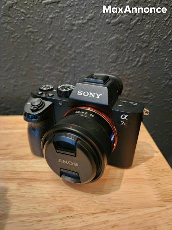 Appareil photo 42,4 mégapixels Sony a7R II, objectif princip