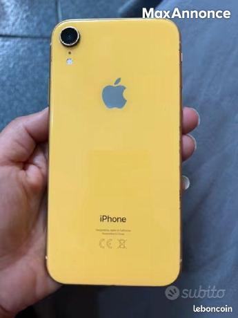 Iphone XR jaune