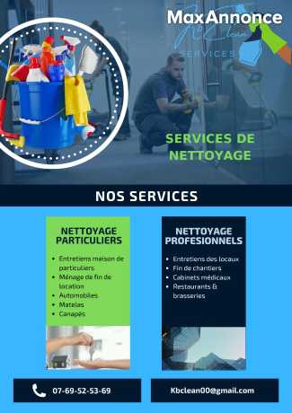 Services Nettoyage et Entretien Locaux