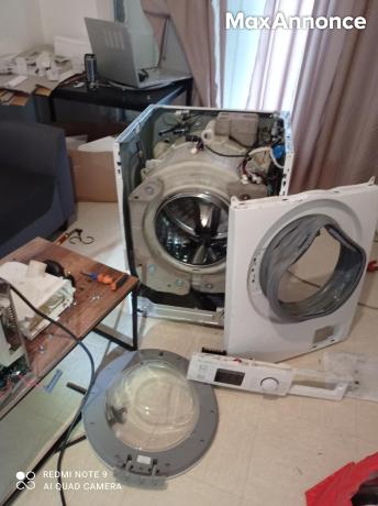 Vente réparation machines à laver sèche linge Versselle 